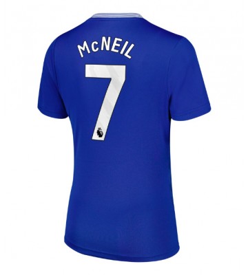 Everton Dwight McNeil #7 Primera Equipación Mujer 2024-25 Manga Corta